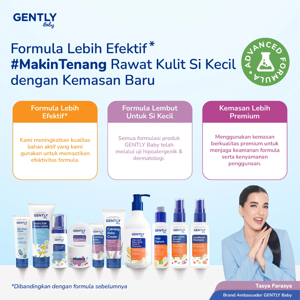 Gently Baby Calming Baby Cream | Krim Anak Bayi Newborn