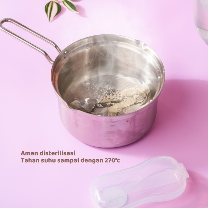 Little Dimple Kids Spoon and Fork Set / Sendok Garpu Makan / Alat Makan Anak