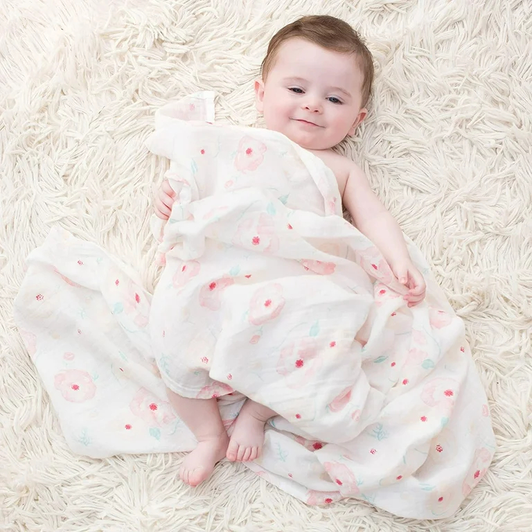 Aden + Anais Classic Muslin Cotton Muslin Swaddle Blankets / Bedong Bayi Premium