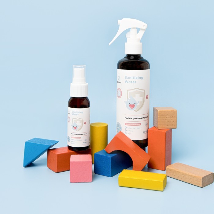 Pureco Sanitizing Water / Desinfektan Food Grade / Semprotan Sanitasi Non Alkohol Travel Size Home Size Refill