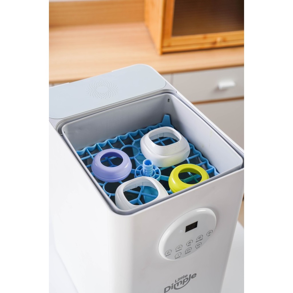 Little Dimple 4in1 Ultimate Bottle Washer UV Plus / Mesin Pencuci Sterilisasi Peralatan Botol Susu Bayi BW 8718