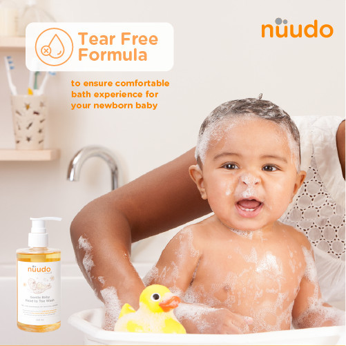 Nuudo Gentle Baby Head To Toe Wash / Sabun Mandi Anak Bayi Travel Size Home Size Refill