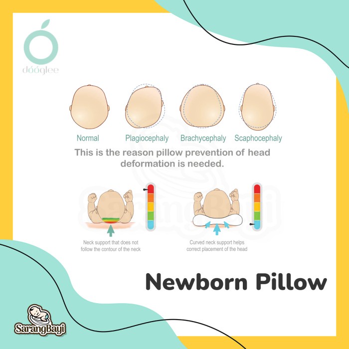 Dooglee Newborn Pillow