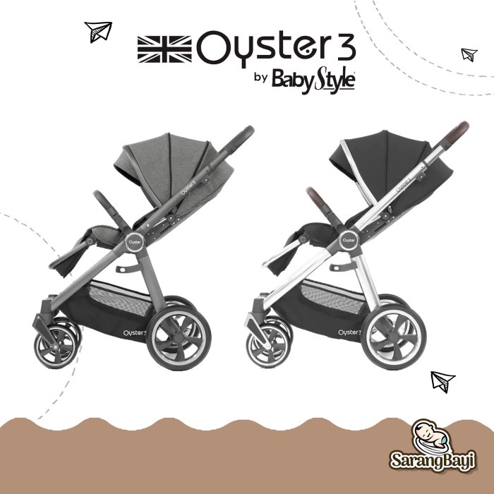 Oyster 3 Stroller / Kereta Dorong Bayi