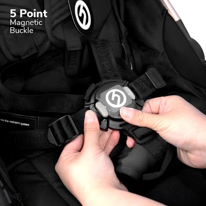 Hybrid Premium Gravity II Stroller Autofold Cabin Size / Kereta Dorong Bayi