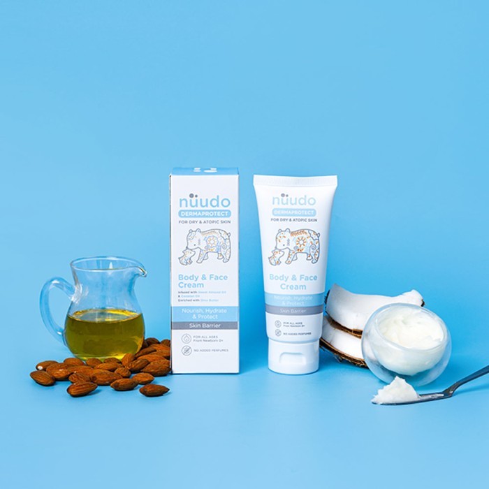 Nuudo Dermaprotect Body and Face Cream / Sensitive Skin / Krim Kulit Sensitif