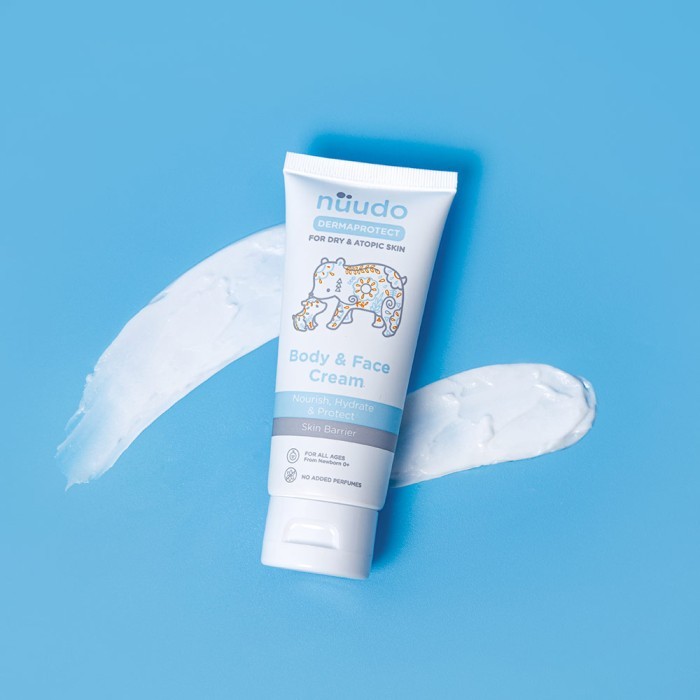 Nuudo Dermaprotect Body and Face Cream / Sensitive Skin / Krim Kulit Sensitif