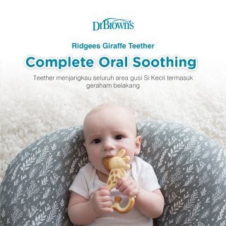 Dr Browns Massaging Teether Ridgees Giraffe Mainan Gigitan Bayi