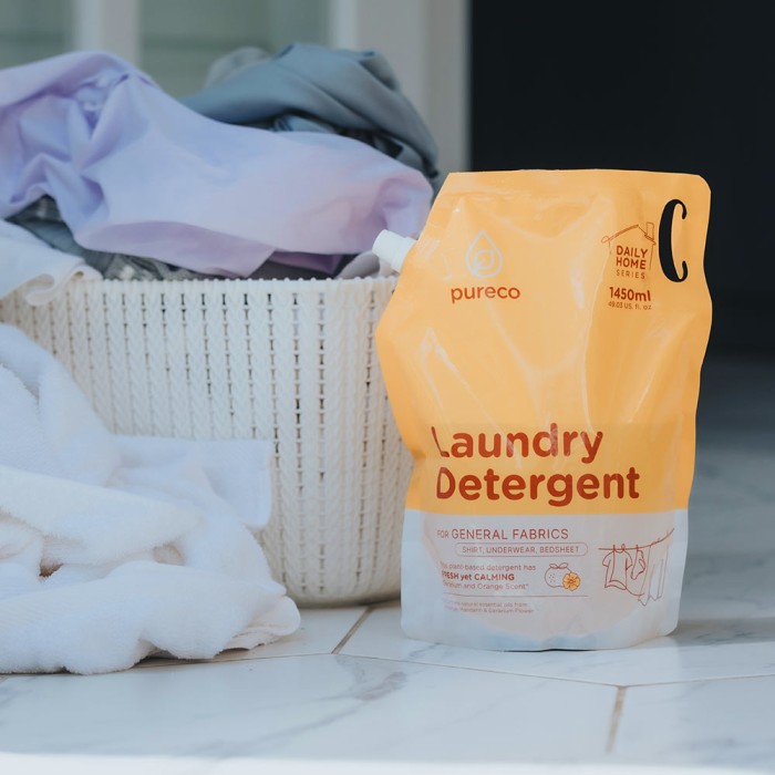Pureco Daily Home Laundry Detergent / Deterjen Pakaian Plant Based Travel Size Refill