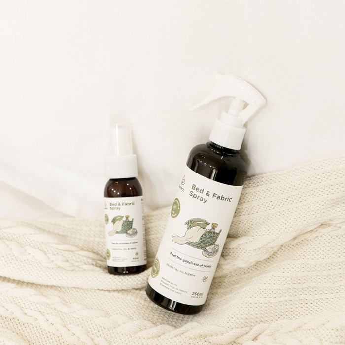 Pureco Bed Fabric Spray / Semprotan Desinfektan Kasur Kain Soft Surface Travel Size Home Size Refill