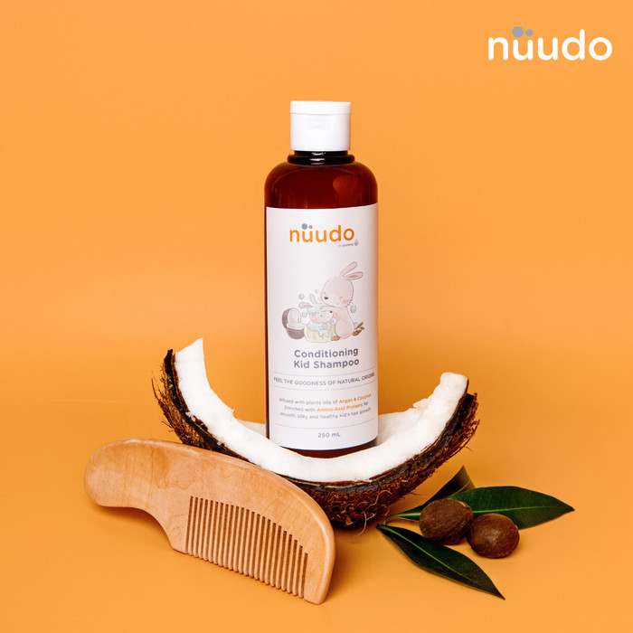 Nuudo Conditioning Kids Shampoo / Shampo Anak Travel Size Home Size Refill