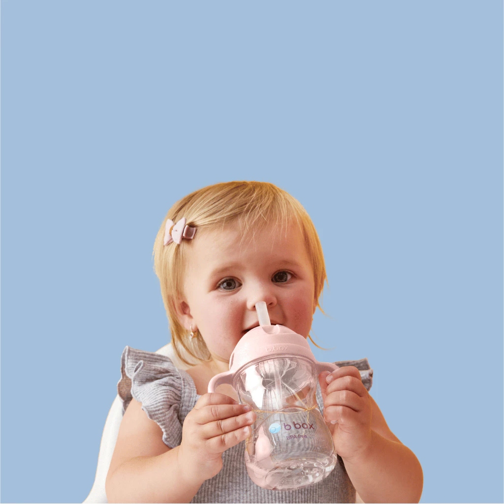 Bbox Sippy Cup PPSU / Weighted Straw Cup | Botol Minum Sedotan dengan Pemberat