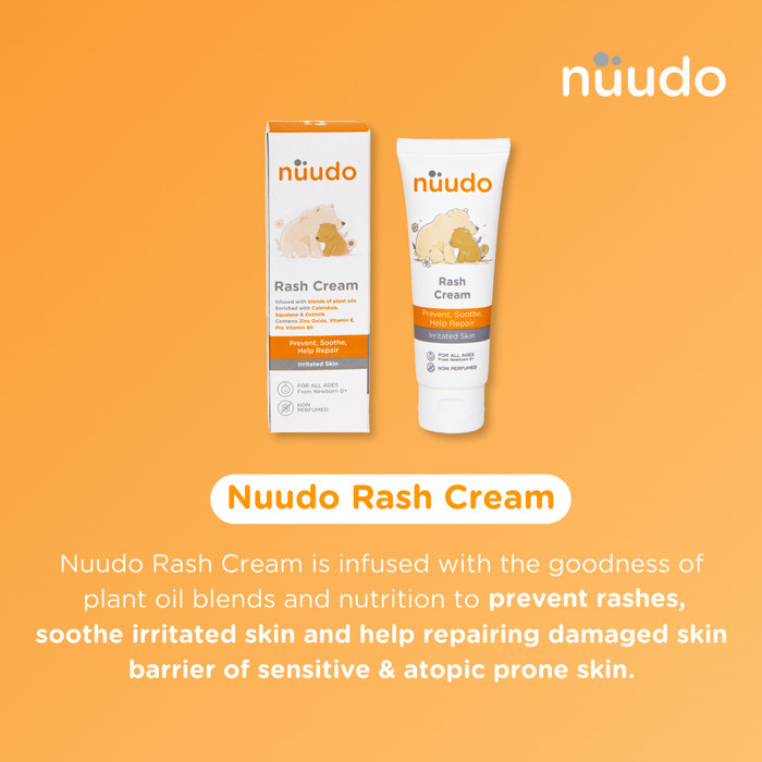 Nuudo Rash Cream / Krim Ruam Bayi