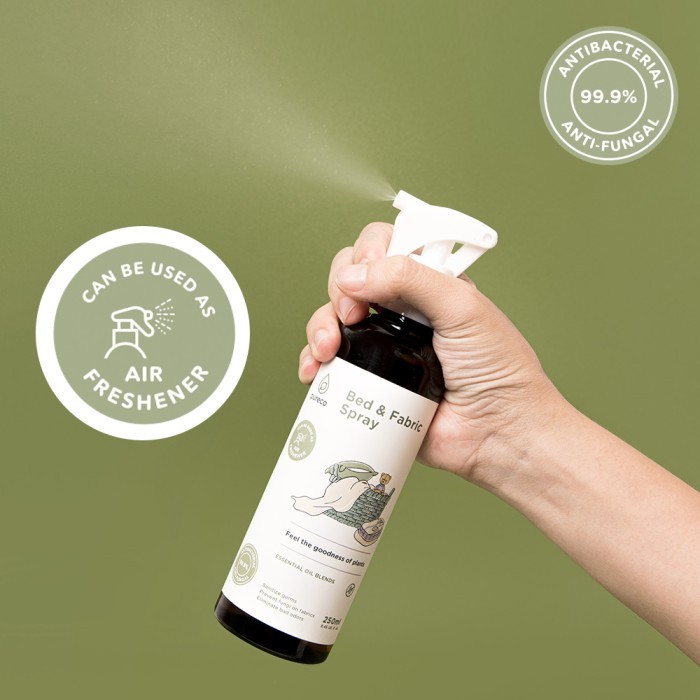 Pureco Bed Fabric Spray / Semprotan Desinfektan Kasur Kain Soft Surface Travel Size Home Size Refill