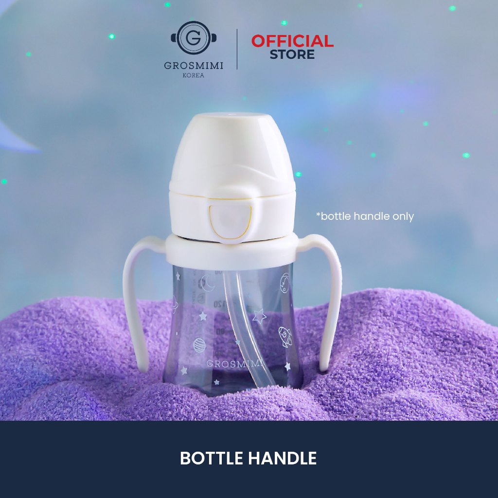 Grosmimi Color Bottle Handle / Pegangan Botol