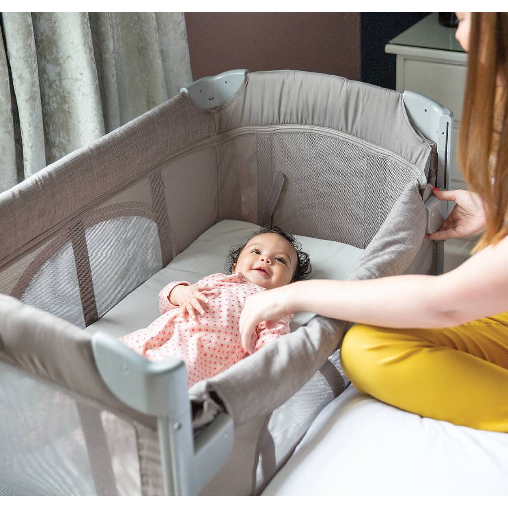 Joie Kubbie Sleep Bedside Crib & Travel Cot Baby Box / Tempat Tidur Bayi
