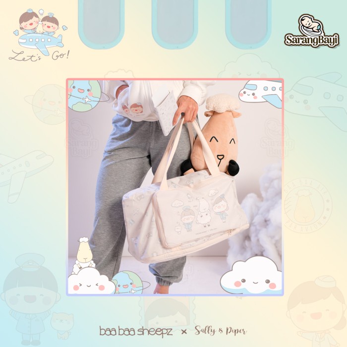 Baabaasheepz Sally Piper Travel Bag / Tas Travel