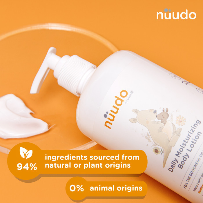 Nuudo Daily Moisturizing Body Lotion / Baby Lotion Krim Moisturizer Bayi Travel Size Home Size