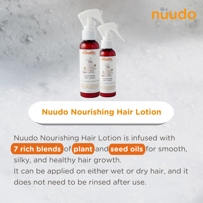 Nuudo Nourishing Hair Lotion / Lotion Rambut Anak Bayi