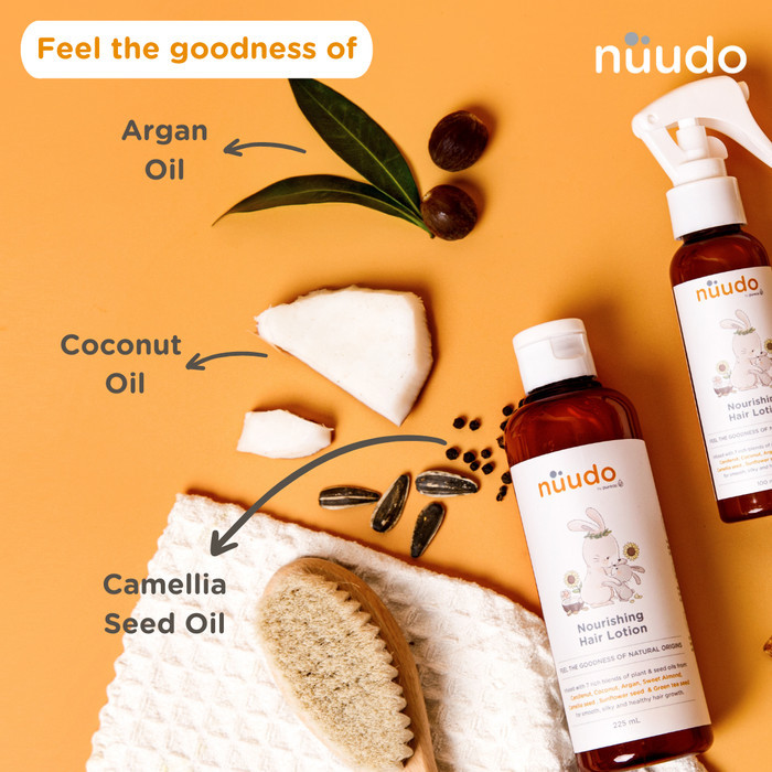 Nuudo Nourishing Hair Lotion / Lotion Rambut Anak Bayi