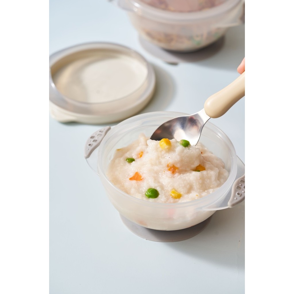 Little Dimple 3in1 Mess Free Bowl Set / Set Mangkuk Mangkok Makan Anak Bayi