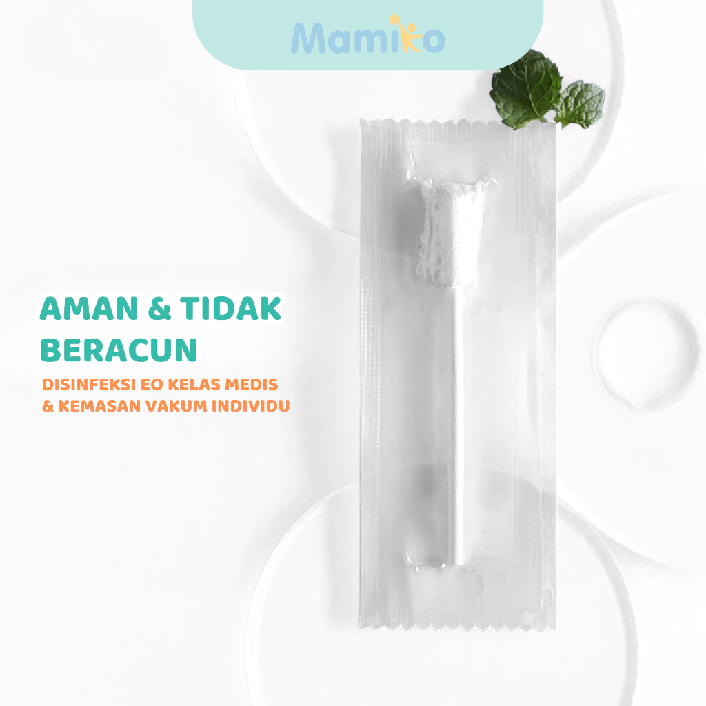 Mamiko Baby Oral Cleaner / Pembersih Mulut Gigi Lidah Gusi Anak Bayi