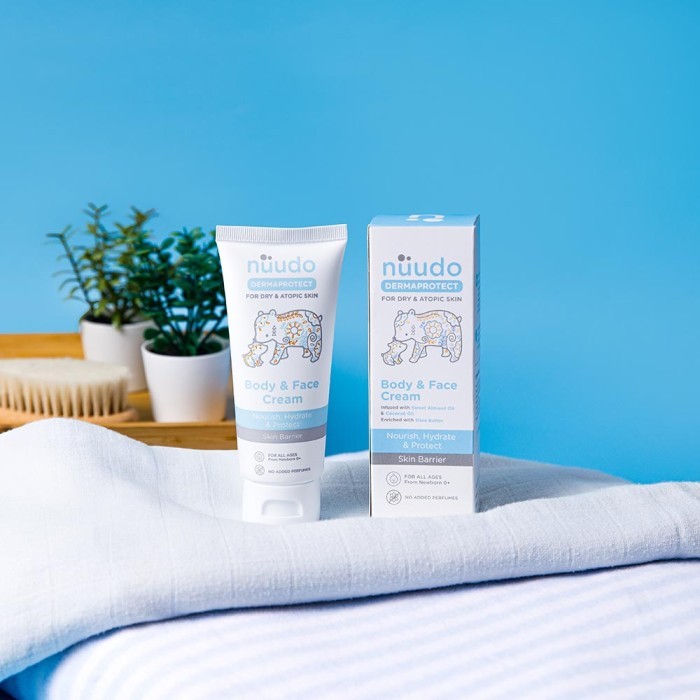 Nuudo Dermaprotect Body and Face Cream / Sensitive Skin / Krim Kulit Sensitif