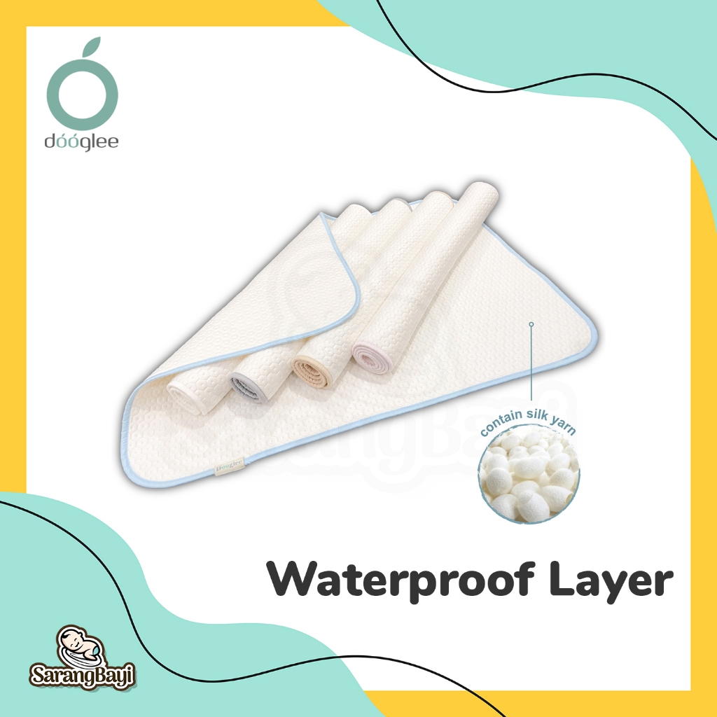 Dooglee Waterproof Layer Size L / Perlak Bayi Large