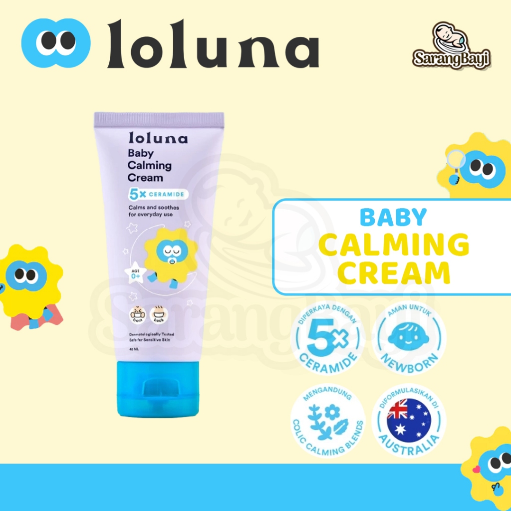 Loluna Baby Calming Cream / Krim Penghangat Menenangkan Anak Bayi