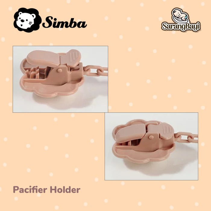 Simba Pacifier Holder Chain