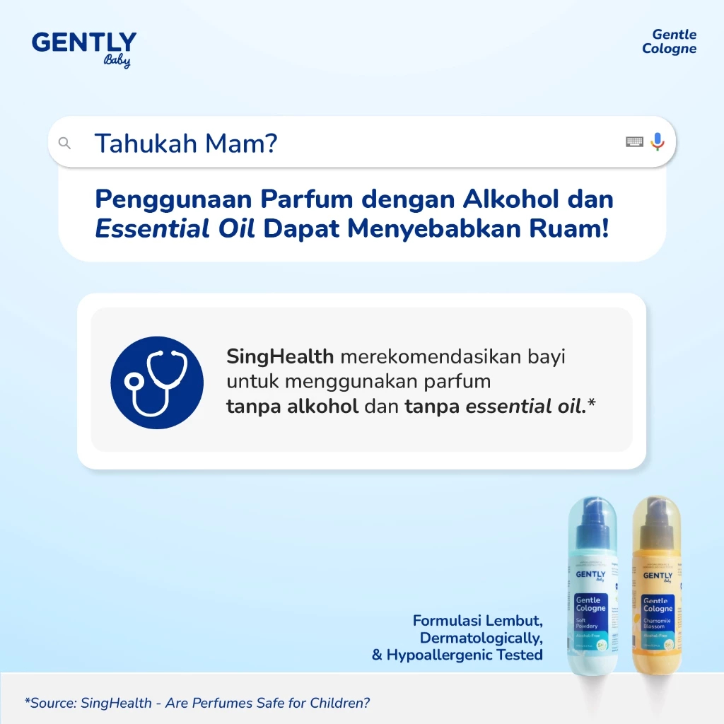 Gently Baby Gentle Cologne / Parfum Anak Bayi