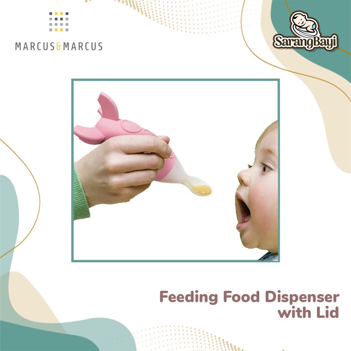 Marcus and Marcus Feeding Spoon Dispenser With Lid