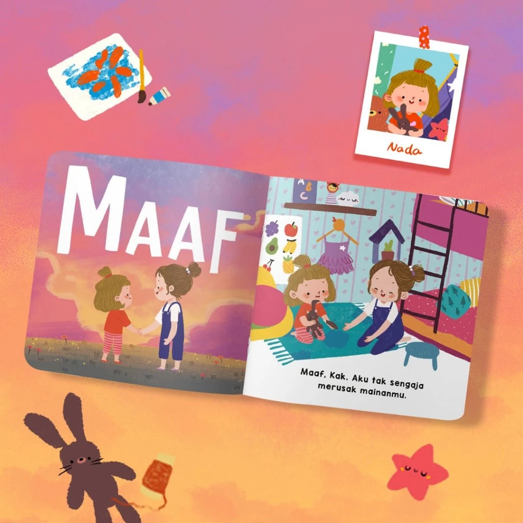 Tentang Anak Soft Cover Book / Buku Cerita Anak Bergambar | Kumpulan Seri Sikap Baik