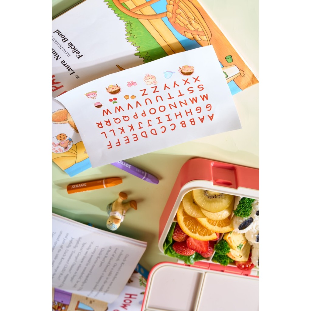 Little Dimple x Sally Piper Kids Munch Box / Lunch Box Leak Proof / Snack Box / Kotak Bekal Anak Sekolah Anti Bocor