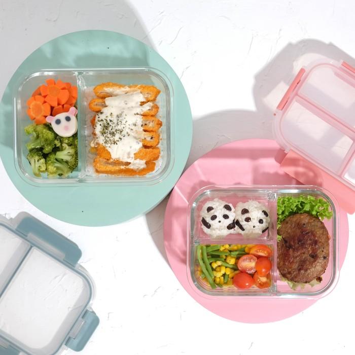 Little Dimple Split Lunch Box Kotak Makan Bekal Sekolah