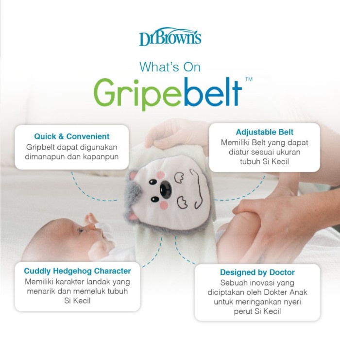 Dr Browns Infant Gripebelt / Bedongan Bayi