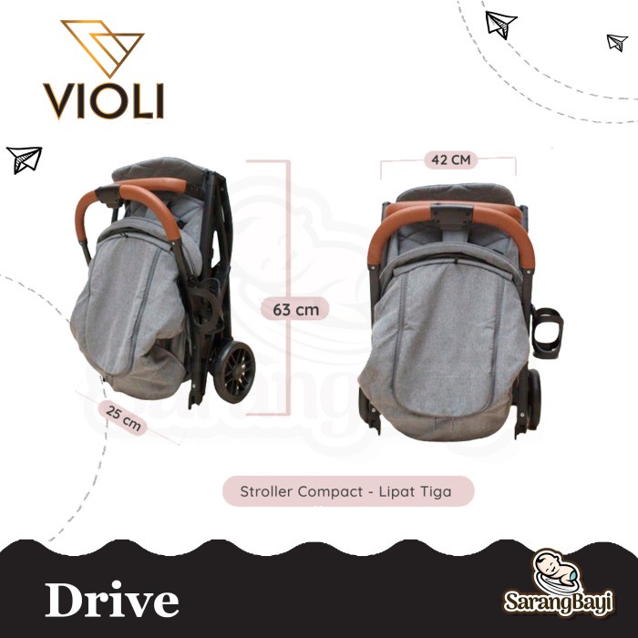 Violi Stroller Drive / Kereta Dorong Bayi
