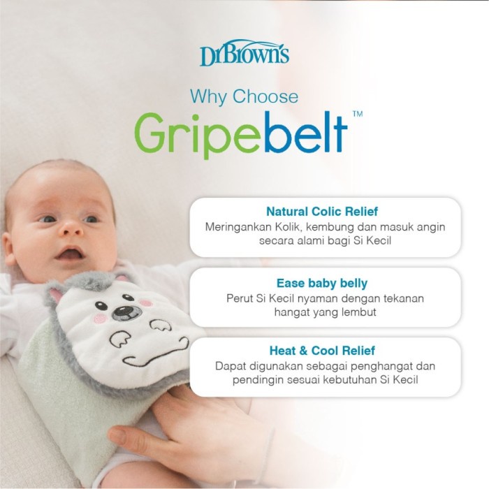 Dr Browns Infant Gripebelt / Bedongan Bayi