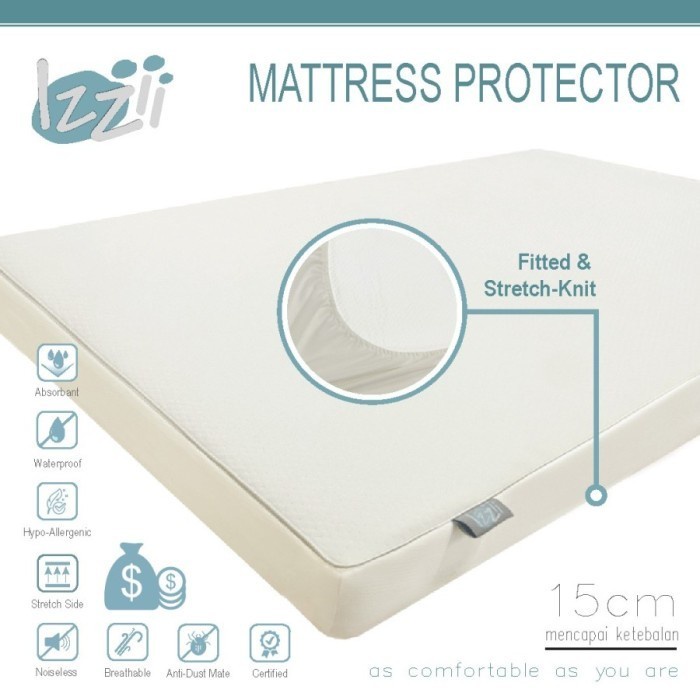 Izzii Baby Mattress Protector Size 120 x 70 cm