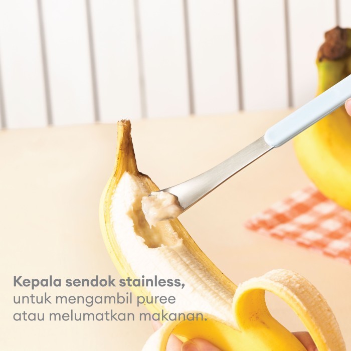 Little Dimple Multipurpose Feeding Spoon / Sendok Makan Anak Bayi MPASI Serbaguna
