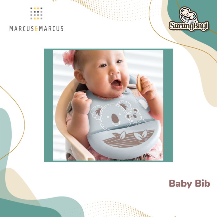 Marcus and Marcus Baby Silicone Bib