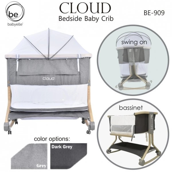 Babyelle Cloud Baby Box Deluxe 3 in 1 BE 909 | Tempat Tidur Bayi